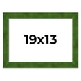 thumbnail image 1 of 19x13 Frame Green Burl Solid Wood Picture Frame | 1.75 Inches Moulding Width | Interior Frame Depth, 1 of 8
