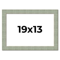 19x13 Frame Green Desert Pear Solid Wood Picture Frame | 1.625 Inch Moulding Width | Interior Frame