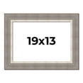 thumbnail image 1 of 19x13 Frame Grey Real Wood Picture Frame Width 2.75 Inches | Interior Frame Depth 0.5 Inches |, 1 of 8
