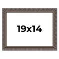 thumbnail image 1 of 19x14 Frame Black Feather Payton Ornate Solid Wood Picture Frame Width 1.75 Inches | Interior Depth, 1 of 8