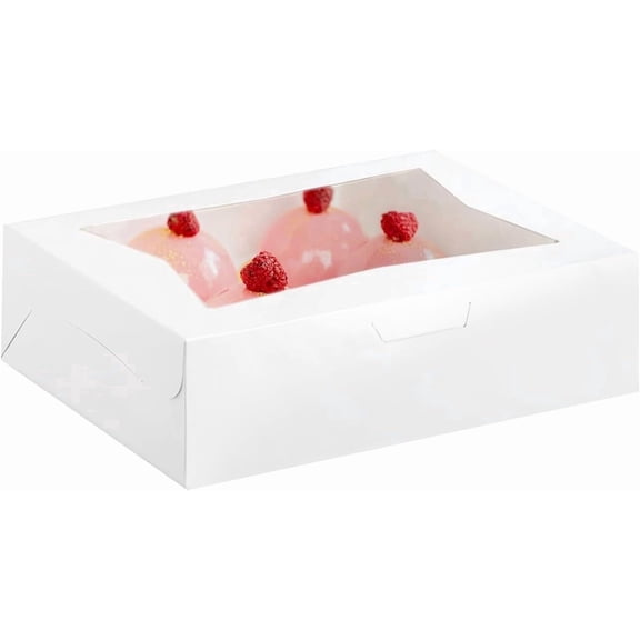 19x14x4 Window Cake Box 50 ct