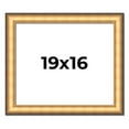 thumbnail image 1 of 19x16 Frame Gold Plein Aire Solid Wood Picture Frame Width 2 Inches | Interior Frame Depth 0.5, 1 of 8
