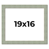 19x16 Frame Green Desert Pear Solid Wood Picture Frame | 1.625 Inch Moulding Width | Interior Frame
