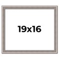 thumbnail image 1 of 19x16 Frame Grey Real Wood Picture Frame Width 1.25 inches | Interior Frame Depth 0.5 inches | Hans, 1 of 8