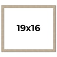 thumbnail image 1 of 19x16 Frame Grey Solid Wood Picture Frame Width 1 Inches | Interior Frame Depth 0.5 Inches |, 1 of 8