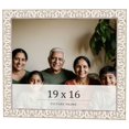 thumbnail image 1 of 19x16 Frame White Real Wood Picture Frame Width 1.5 inches | Interior Frame Depth 0.5 inches |, 1 of 8