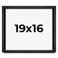 thumbnail image 1 of 19x16 Shadow Box Frame Black | 1 Inches Deep Real Wood Farmhouse Shadowbox Display Frame | UV, 1 of 6