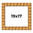 thumbnail image 1 of 19x17 Frame Beige Real Wood Picture Frame Width 3 inches | Interior Frame Depth 0.5 inches |, 1 of 8