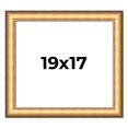 thumbnail image 1 of 19x17 Frame Gold Plein Aire Solid Wood Picture Frame Width 2 Inches | Interior Frame Depth 0.5, 1 of 8