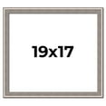 thumbnail image 1 of 19x17 Frame Grey Real Wood Picture Frame Width 1.25 inches | Interior Frame Depth 0.5 inches | Hans, 1 of 8