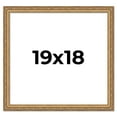 thumbnail image 1 of 19x18 Frame Gold Solid Wood Picture Frame Width 1.25 Inches | Interior Frame Depth 0.375 Inches |, 1 of 8