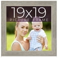 thumbnail image 1 of 19x19 Frame Grey Real Wood Picture Frame Width 1.5 Inches | Interior Frame Depth 0.5 Inches | Barn, 1 of 8