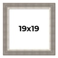 thumbnail image 1 of 19x19 Frame Grey Real Wood Picture Frame Width 2.75 Inches | Interior Frame Depth 0.5 Inches |, 1 of 8