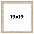 thumbnail image 1 of 19x19 Frame White Real Wood Picture Frame Width 1.5 inches | Interior Frame Depth 0.5 inches |, 1 of 8