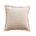 thumbnail image 1 of 19x19Inch Pillow Cover,Double Sided Striped Decorative Pillowcase (pillow Core Not Included), 1 of 5