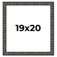 thumbnail image 1 of 19x20 Frame Black-Brown Medieval Solid Wood Picture Frame | 1.5 Inch Moulding Width | Gotham, 1 of 8