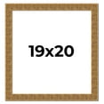 thumbnail image 1 of 19x20 Frame Black and Gold Distressed Solid Wood Sonoma Picture Frame | 1.625 Inch Moulding Width |, 1 of 8