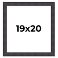 thumbnail image 1 of 19x20 Frame Brown Rustic Solid Wood Picture Frame 1.5 Inches Wide | Interior Frame Depth 0.5 Inches, 1 of 8