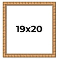 thumbnail image 1 of 19x20 Frame Gold Real Wood Picture Frame Width 1.5 inches | Interior Frame Depth 0.5 inches |, 1 of 8