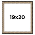 thumbnail image 1 of 19x20 Frame Silver Real Wood Picture Frame Width 1.75 Inches | Interior Frame Depth 0.5 Inches |, 1 of 8
