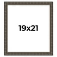 thumbnail image 1 of 19x21 Frame Black Bamboo Solid Wood Picture Frame Width 1.5 Inches | Interior Frame Depth 0.5, 1 of 8