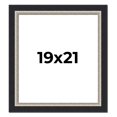 thumbnail image 1 of 19x21 Frame Black Real Wood Picture Frame Width 2.25 Inches | Interior Frame Depth 0.5 Inches |, 1 of 8