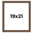 thumbnail image 1 of 19x21 Frame Brown Farmhouse Solid Wood Picture Frame Width 1.5 Inches | Interior Frame Depth 0.5, 1 of 8