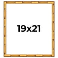 thumbnail image 1 of 19x21 Frame Gold Bamboo Solid Wood Picture Frame | 1 Inch Moulding Width | Interior Frame Depth, 1 of 8