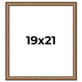 thumbnail image 1 of 19x21 Frame Gold Real Wood Picture Frame Width 1.25 inches | Interior Frame Depth 0.5 inches |, 1 of 8