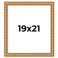 thumbnail image 1 of 19x21 Frame Gold Real Wood Picture Frame Width 1.5 inches | Interior Frame Depth 0.5 inches |, 1 of 8