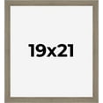 thumbnail image 1 of 19x21 Frame Gray Barnwood Rustic Solid Wood Picture Frame | 1.5 Inch Moulding Width | Includes UV, 1 of 8