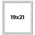 thumbnail image 1 of 19x21 Frame Sterling Silver Solid Wood Picture Frame | 1.25 Inch Moulding Width | 0.75 Inch, 1 of 8