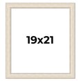 thumbnail image 1 of 19x21 Frame White Real Wood Picture Frame Width 1.75 inches | Interior Frame Depth 0.5 inches |, 1 of 8