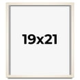 thumbnail image 1 of 19x21 Frame White Wheat Solid Wood Picture Frame | Moulding Width 0.75 Inches | Interior Depth 0.5, 1 of 8