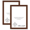 thumbnail image 1 of 19x22 Dark Walnut Rustic Pine Picture Frame for Puzzles Posters Photos or Artwork (2-Pack), 1 of 4