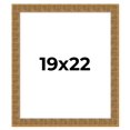 thumbnail image 1 of 19x22 Frame Black and Gold Distressed Solid Wood Sonoma Picture Frame | 1.625 Inch Moulding Width |, 1 of 8