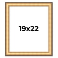 thumbnail image 1 of 19x22 Frame Gold Plein Aire Solid Wood Picture Frame Width 2 Inches | Interior Frame Depth 0.5, 1 of 8
