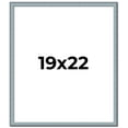 thumbnail image 1 of 19x22 Frame Rustic Sky Blue Solid Wood Picture Frame | 0.75 Inch Moulding Width |Includes UV, 1 of 8