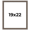 thumbnail image 1 of 19x22 Frame Silver Real Wood Picture Frame Width 1.25 Inches | Interior Frame Depth 0.5 Inches |, 1 of 8