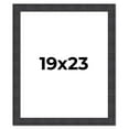 thumbnail image 1 of 19x23 Frame Brown Rustic Solid Wood Picture Frame 1.5 Inches Wide | Interior Frame Depth 0.5 Inches, 1 of 8