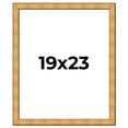 thumbnail image 1 of 19x23 Frame Gold Rustic Solid Wood Picture Frame | 1.25 Inch Wide Moulding | Rustique Gold, 1 of 8
