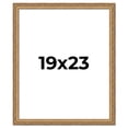 thumbnail image 1 of 19x23 Frame Gold Solid Wood Picture Frame Width 1.25 Inches | Interior Frame Depth 0.375 Inches |, 1 of 8