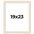 thumbnail image 1 of 19x23 Frame White Real Wood Picture Frame Width 1.5 inches | Interior Frame Depth 0.5 inches | Barn, 1 of 8