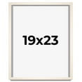 thumbnail image 1 of 19x23 Frame White Wash Solid Wood Picture Frame | 0.75 Inch Moulding Width | Includes UV Acrylic, 1 of 8