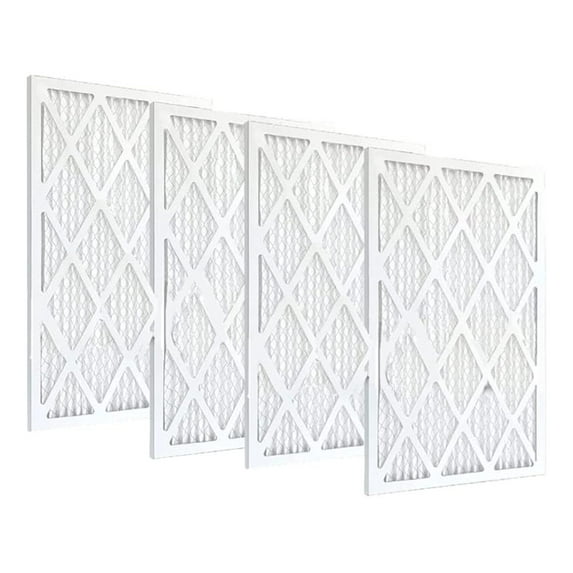 Filterbuy 19x23x1 Air Filter 3-Pack – MERV 8 Pleated HVAC Furnace Filters, Made In USA