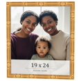 thumbnail image 1 of 19x24 Frame Gold Bamboo Solid Wood Picture Frame | 1 Inch Moulding Width | Interior Frame Depth, 1 of 8