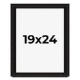 thumbnail image 1 of 19x24 Shadow Box Black Solid Wood Display Picture Frame | 1 Inch Rabbet Depth | | 1.375 Inch, 1 of 4