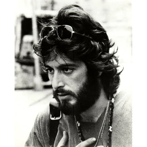 19x24in Photo Paper Al Pacino as Serpico in 1973