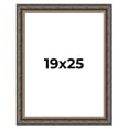 thumbnail image 1 of 19x25 Frame Black Real Wood Picture Frame Width 2 inches | Interior Frame Depth 0.5 inches | Fitz, 1 of 8