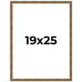 thumbnail image 1 of 19x25 Frame Gold Kingsley Distressed Solid Wood Picture Frame Width 0.75 Inches | Interior Frame, 1 of 8